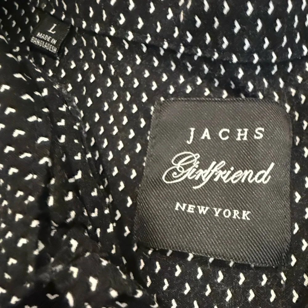 **JACHS Girlfriend Short Sleeve T-Shirt – Women’s Large, Black & White** - Picture 3 of 5